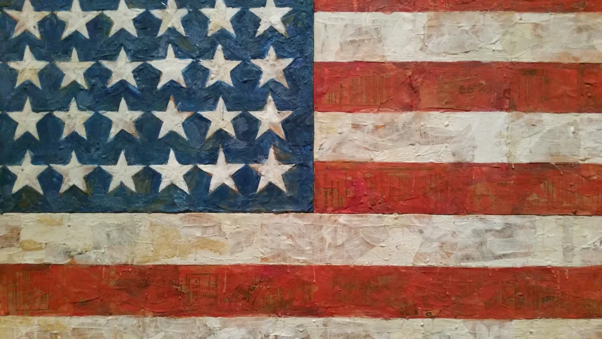 MoMA Jasper Johns Flag